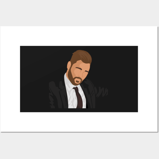 Adam Ruzek | Chicago PD Wall Art by icantdrawfaces